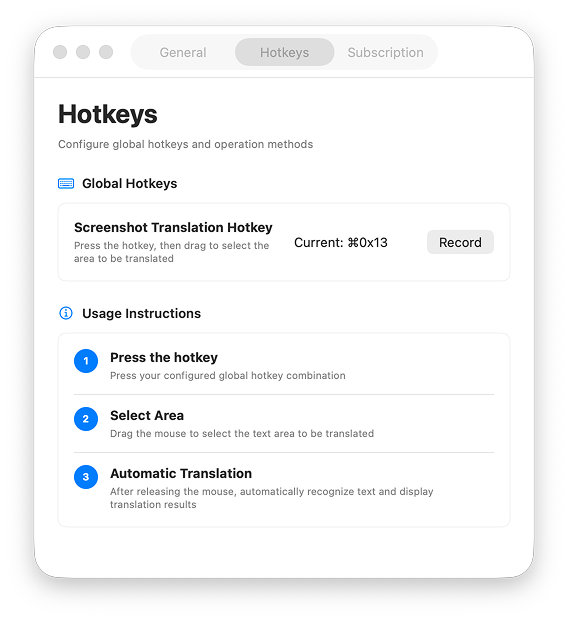 Etranslate Product Demo - Selection Translation Feature